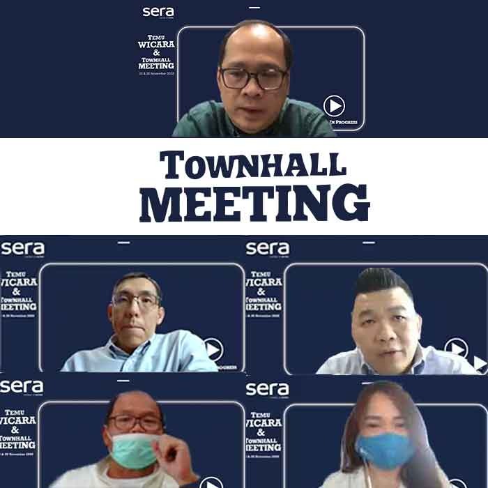 Digelar Virtual, SERA Mengadakan Town Hall Meeting 2020 