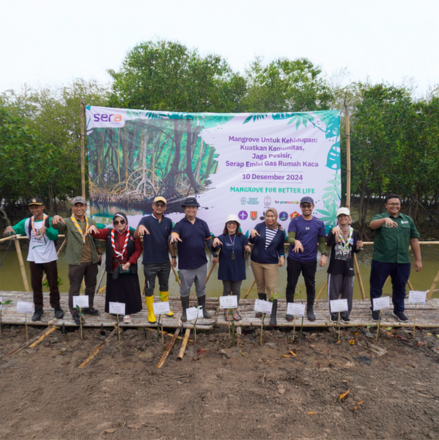 SERA Melakukan Penanaman 20.000 Mangrove