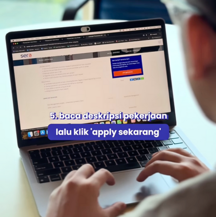 Cara Kirim Lamaran Kerja di Website SERA. Mudah!