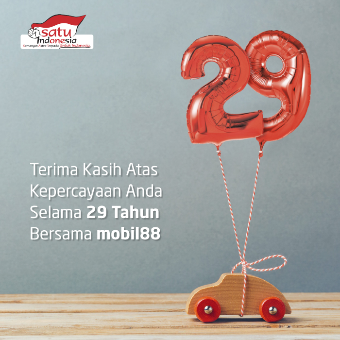 On its 29th anniversary, mobil88 offers solution for buying and selling second-hand vehicles in Indonesia