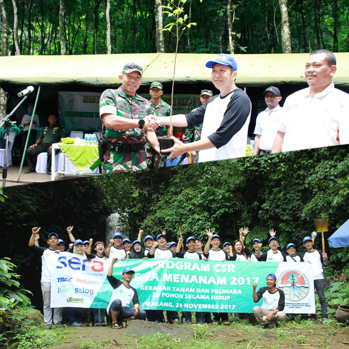 SERA Participates in Indonesian Tree Planting Day 2017