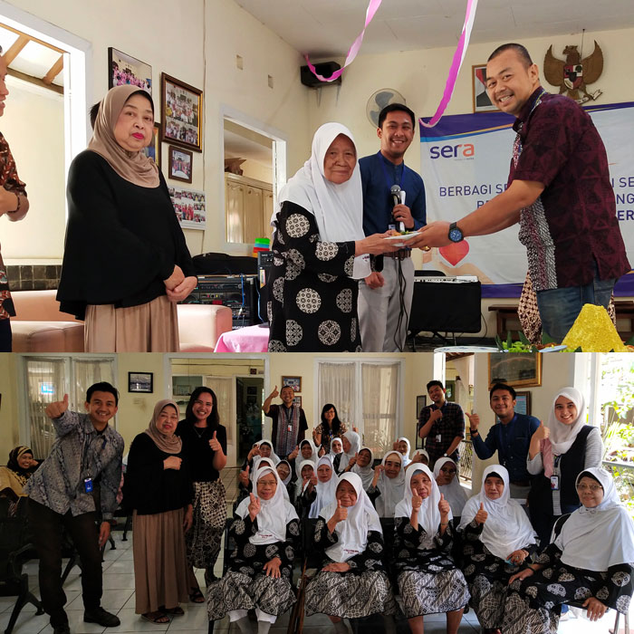 SERA Shares Smile and Spirit in Bandung Retirement Home